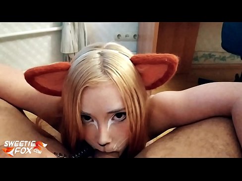 ❤️ Kitsune swallow dick agus cum na beul Porno  leinn